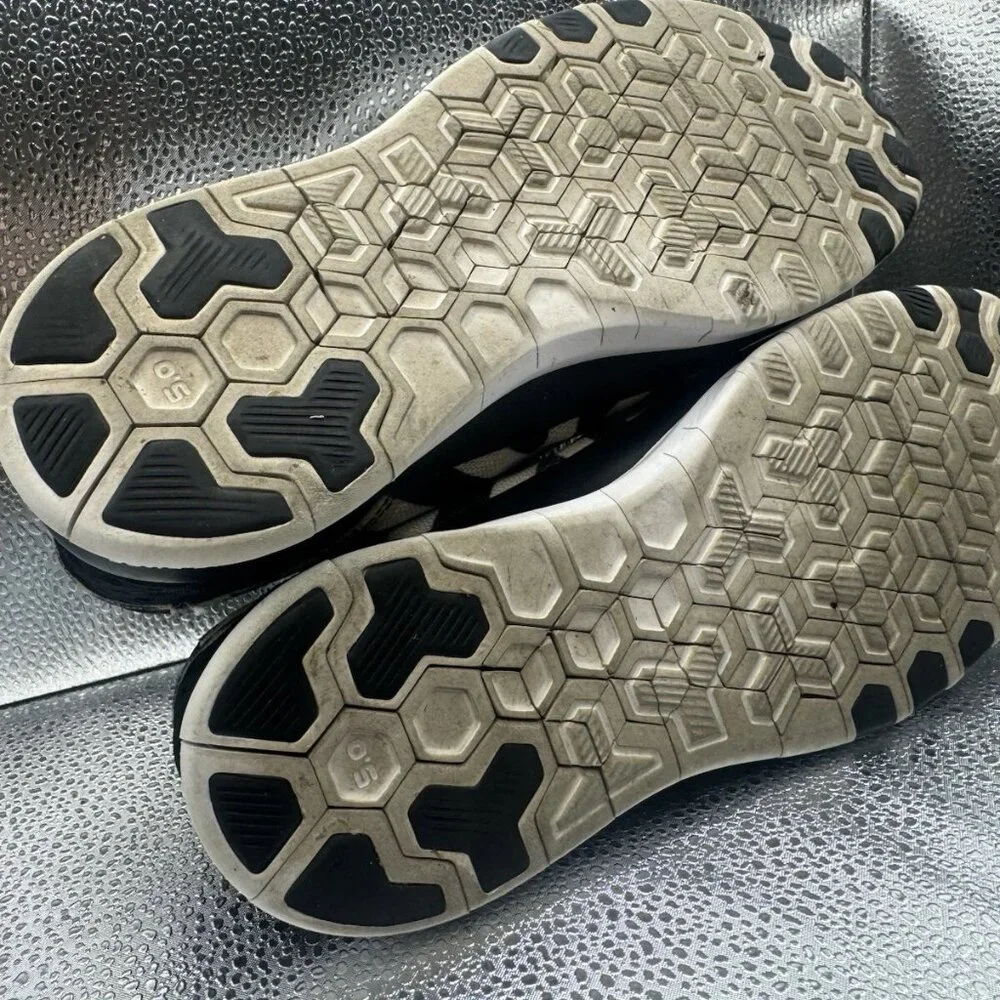 🚀 Nike Womens Free 5.0 704695-008 Black Running‎ Shoes Sneakers Size 8.5